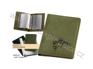 Pouzdro na doklady - Pstruh, candát