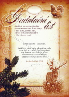 Gratulační list
