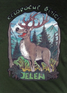 Tričko - Celoročně říjící jelen