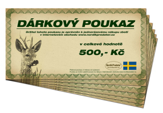 Dárkový poukaz 500 Kč